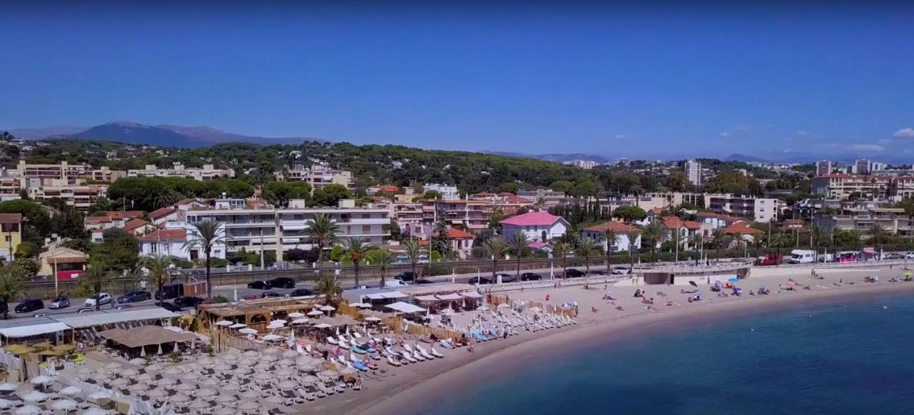 Apt Golfe Juan - 5Min Des Plages - Parking Privee - Piscine Rooftop Vallauris Luaran gambar
