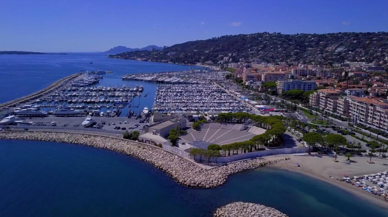 Apt Golfe Juan - 5Min Des Plages - Parking Privee - Piscine Rooftop Vallauris Luaran gambar