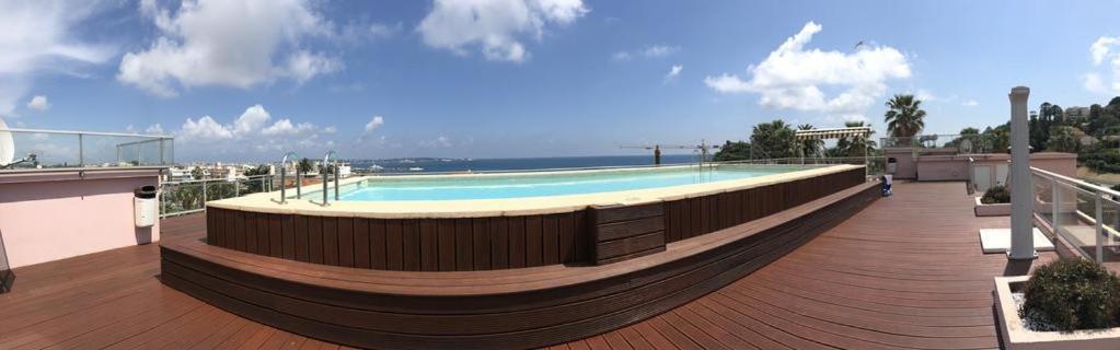 Apt Golfe Juan - 5Min Des Plages - Parking Privee - Piscine Rooftop Vallauris Luaran gambar