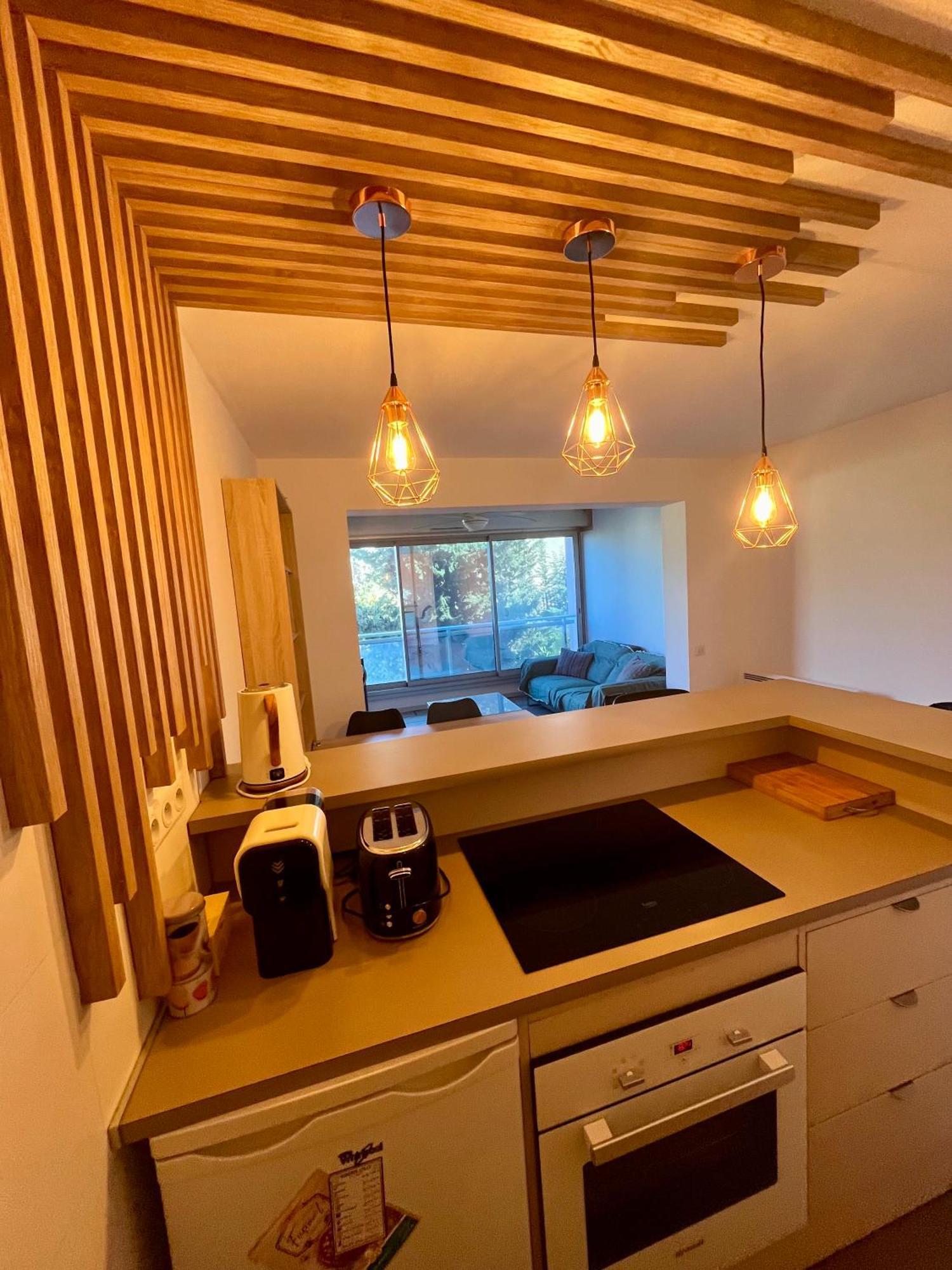 Apt Golfe Juan - 5Min Des Plages - Parking Privee - Piscine Rooftop Vallauris Luaran gambar